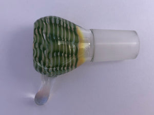 Bowl for Waterpipes / Bong Glass on Glass Fitting Size 18mm