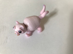 The Ugly Pig - Glass Pig Ornament