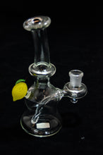 Clear Dab Rig with Fruit Sculpture Attachments