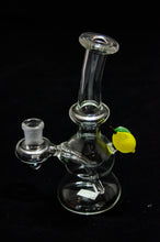 Clear Dab Rig with Fruit Sculpture Attachments