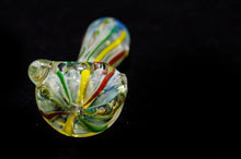Rasta Inspired Inside Out Spoon Glass Pipe